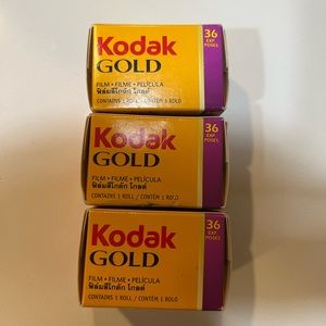 Kodak GOLD 35 MM 36Exposure 3 Pack